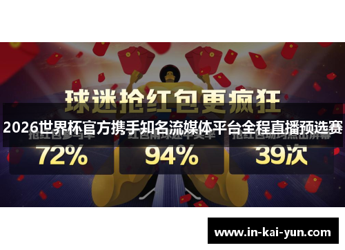 2026世界杯官方携手知名流媒体平台全程直播预选赛 2026世界杯官方携手知名流媒体平台全程直播预选赛